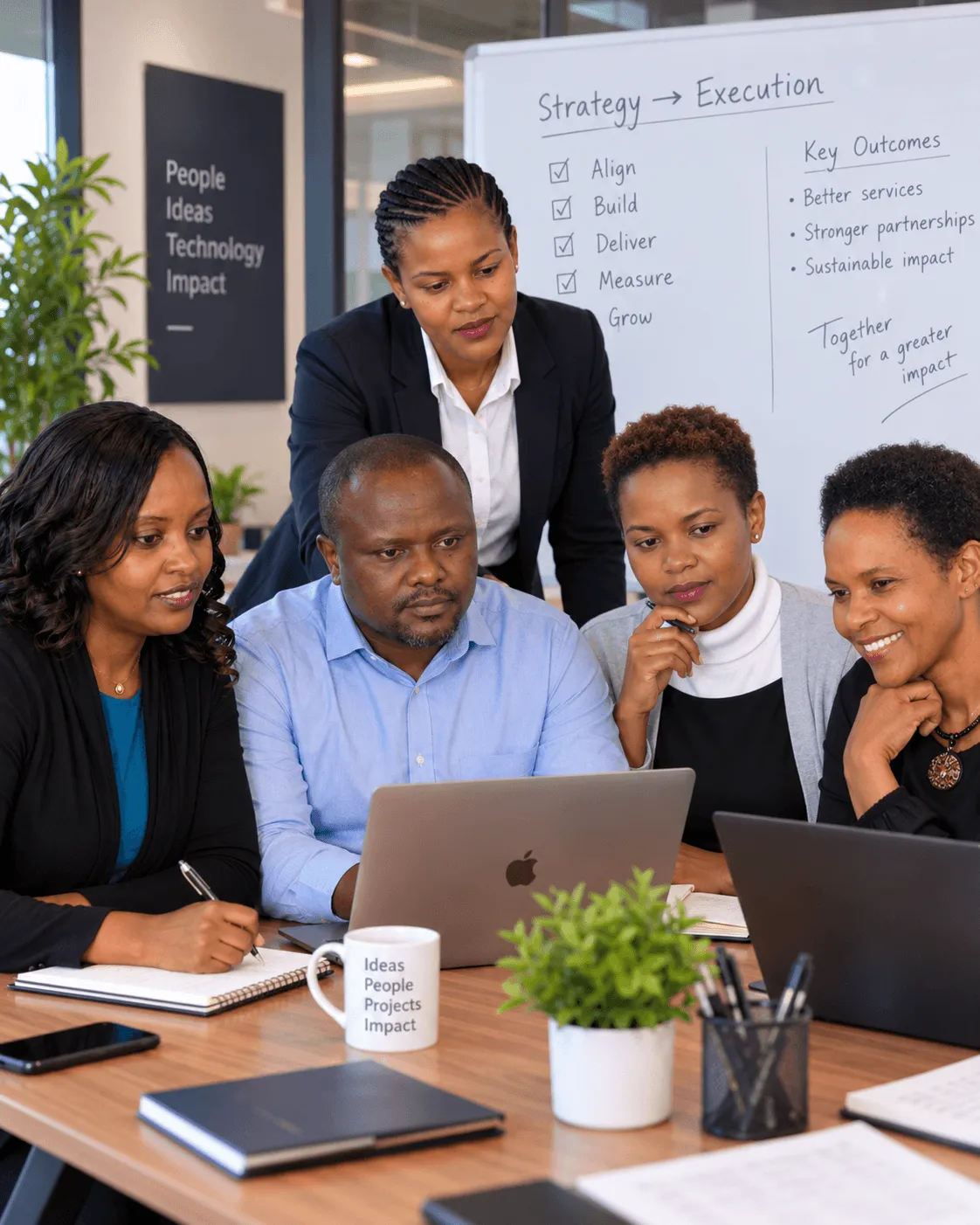 The MillennialHR team in a working session